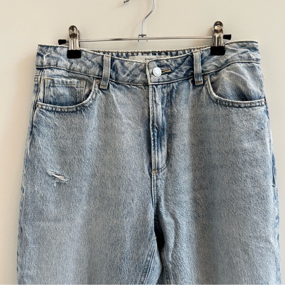 Dynamite Light Blue Distressed Women Jeans - Picture 3 of 7